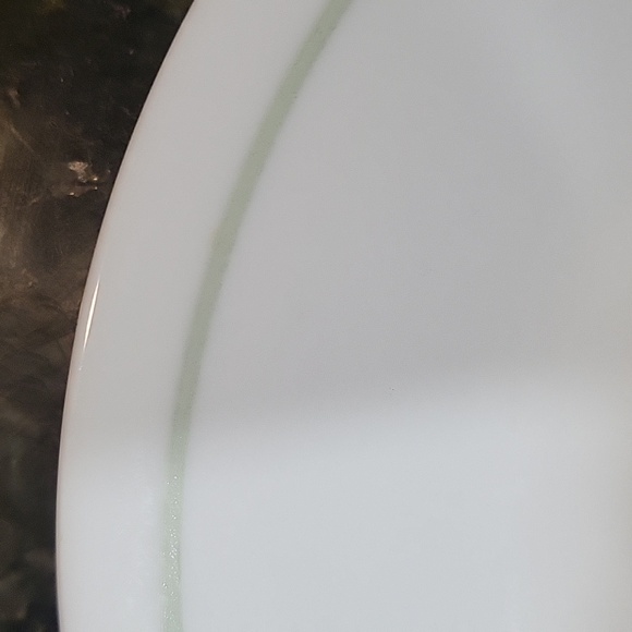 2 Vintage Corelle Peach Garland Coffee Saucers - Picture 2 of 4